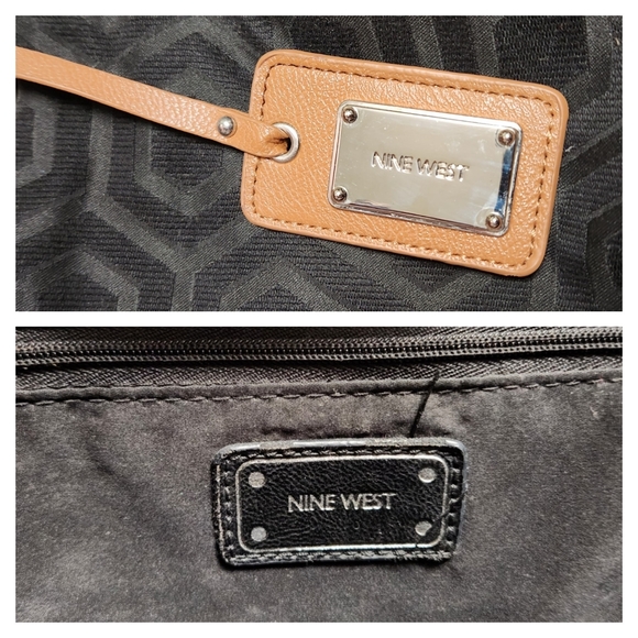 Nine West Hexagon Shoulder Bag Tote - Picture 3 of 3